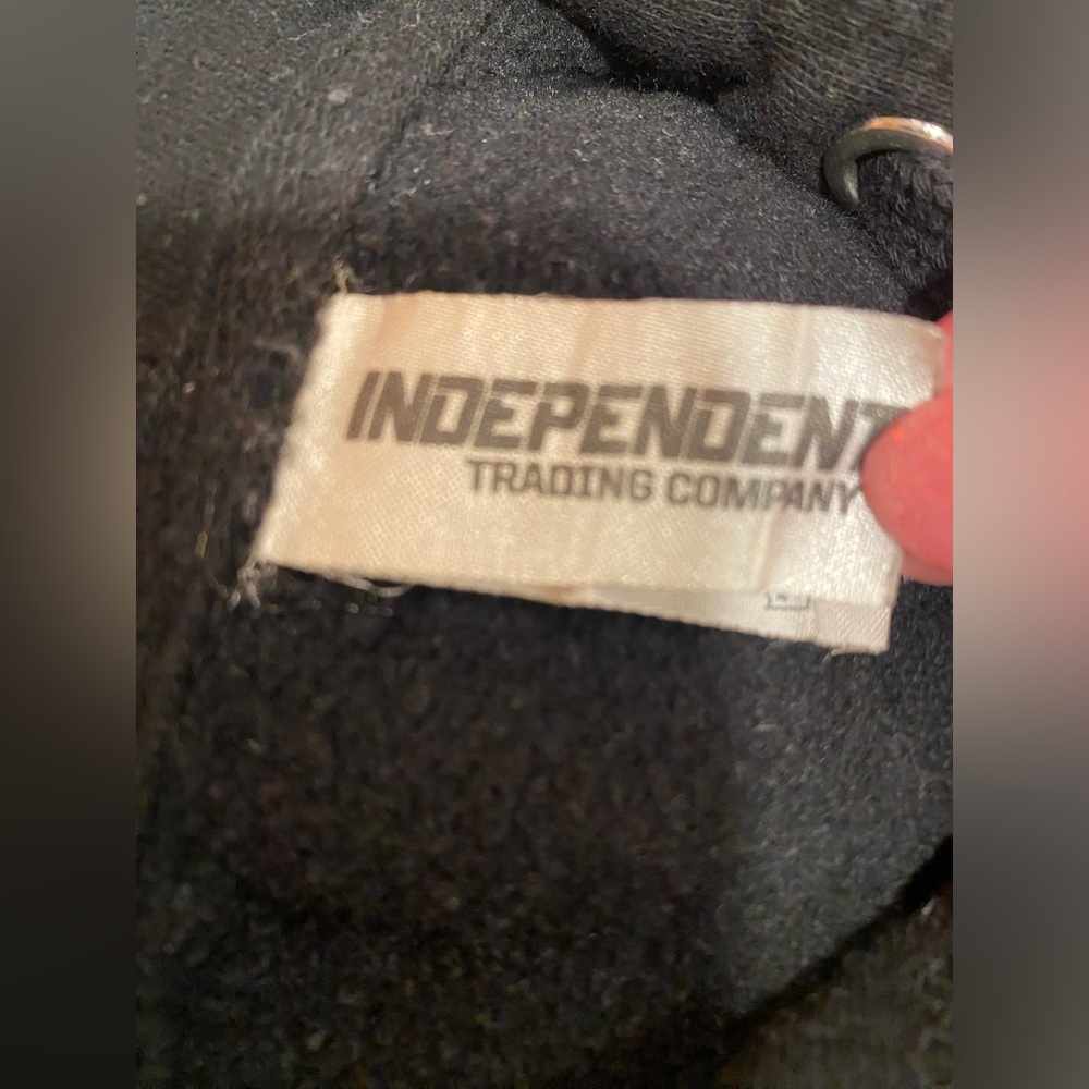 Independent Hooded Sweatshirts and Sweatpants, Large, Black - Picture 2 of 2